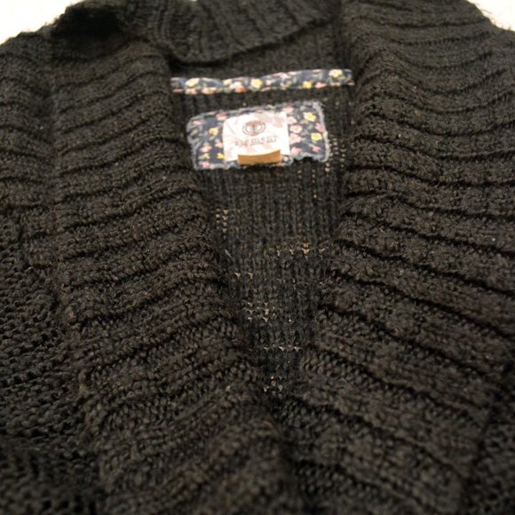 3/$15 🌺Element Black Knitted Cardigan - Picture 5 of 8